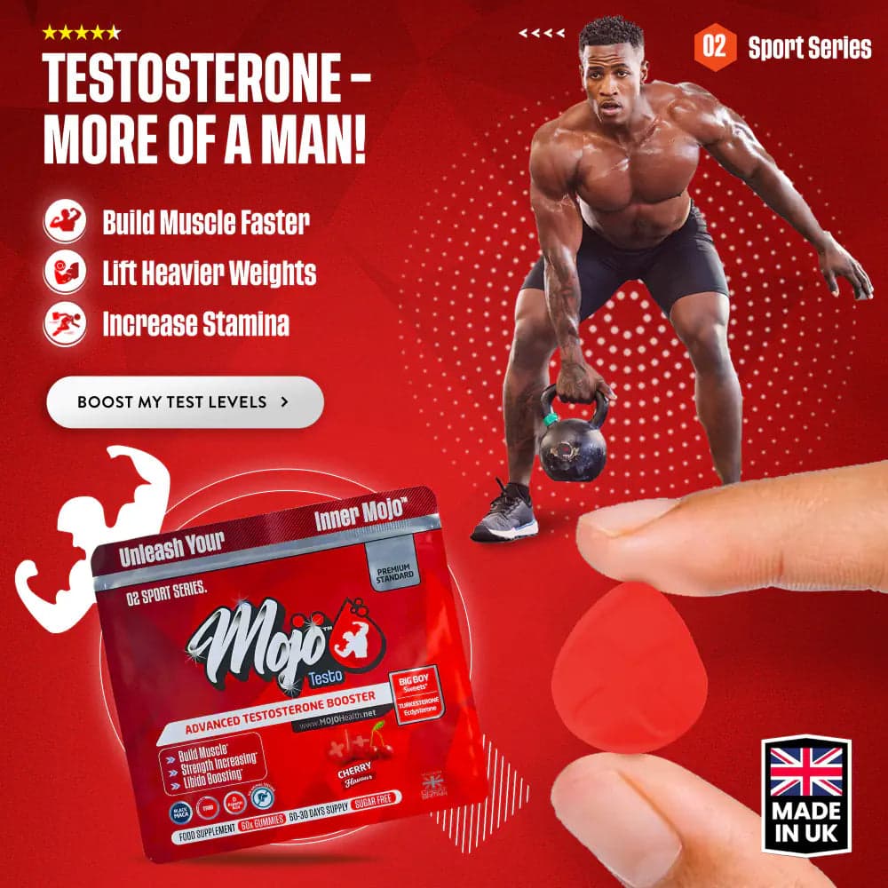 MOJO™ MACHO Gummies (Post-Checkout) — presente grátis 2